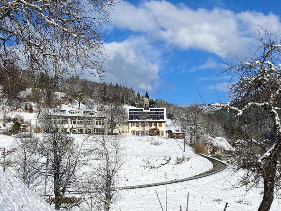 Schoolhouse Buerchau Villa Kleines Wiesental Eksteriør bilde