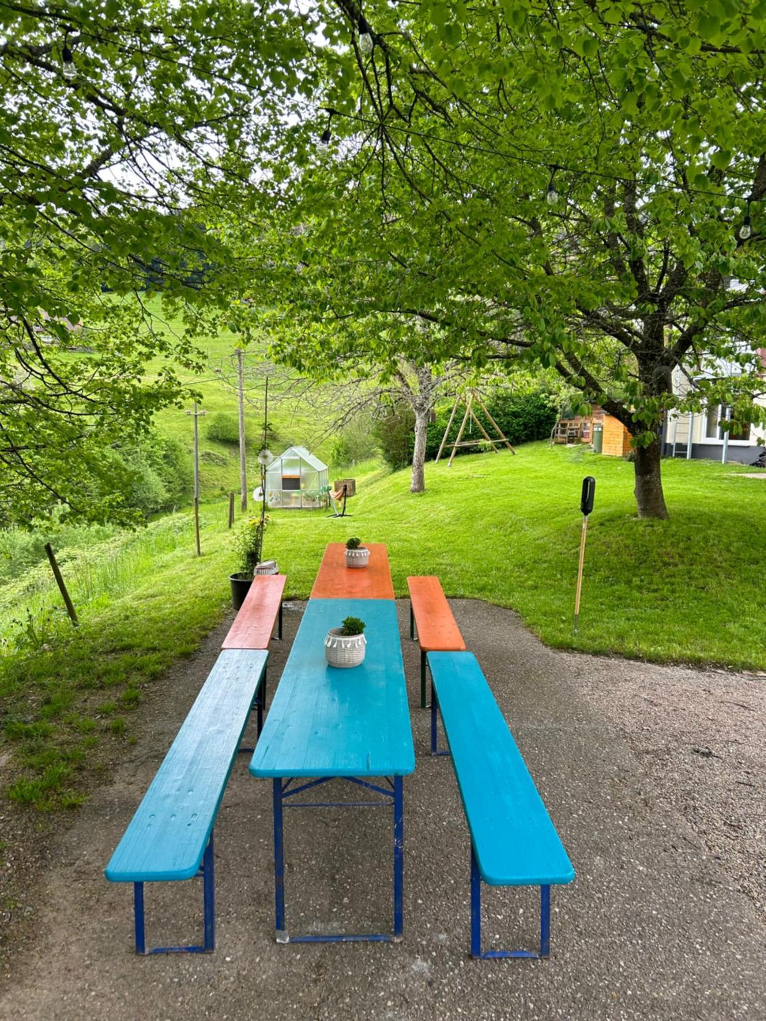 Schoolhouse Buerchau Villa Kleines Wiesental Eksteriør bilde